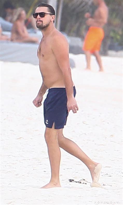 leonardo dicaprio shirtless|Leonardo DiCaprio Shirtless in Mexico Pictures December 2016.